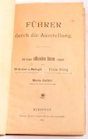 Balogh-Toldy-Galléri: Führer durch die Ausstellung. Bp., 1885, Pester Buchdruckerei-Actien-Gesellschaft. Félvászon kötés, kopottas állapotban.