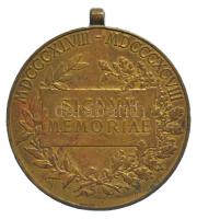 1898. "Jubileumi Emlékérem a Fegyveres Erő Számára / Signum memoriae (AVSTR)" bronz kitünt...