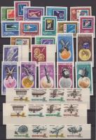 1958-1983 Vágott összeállítás 3 db berakólap minden oldalán