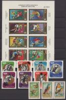 1958-1983 Vágott összeállítás 3 db berakólap minden oldalán