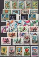 1958-1983 Vágott összeállítás 3 db berakólap minden oldalán