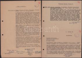 1945-1955 Sulczer Vilmos, a Gránit gyár vezérigazgatójának káderanyaga: szakmai jellemzés, javaslat ...