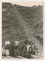 Kommandó, Komandó, Comando, Comandau; sikló Komondón, sodronypálya Kovászna felé, iparvasút, bányász...