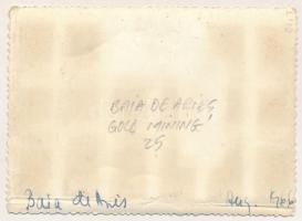 1966 Aranyosbánya, Offenbánya, Baia de Aries, Ofenbaia; bányász csille / mine cart photo (8,8 x 5,9 ...