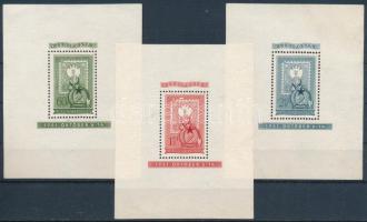 1951 80 éves a magyar bélyeg blokksor (* 30.000)