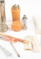 Vegyes orvosi eszközök, fecskendők, stb