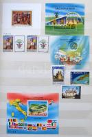 Románia főleg festmény motívum gyűjtemény hozza kevés egyéb ország motívum kiadásai 14 lapos nagy be...