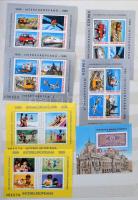 Románia főleg festmény motívum gyűjtemény hozza kevés egyéb ország motívum kiadásai 14 lapos nagy be...