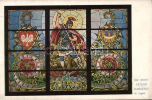 Saint George and dragon