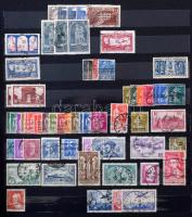 Franciaország gyűjtemény a kezdetektől 1977-ig 12 lapos A4-es berakóban. Gondosan kezelt, szép anyag...