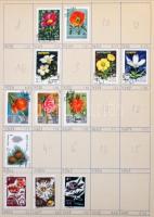 Szovjetunió gyűjtemény kezdemény, néhány száz bélyegzett bélyeg lapokon + néhány postatiszta kiadás,...