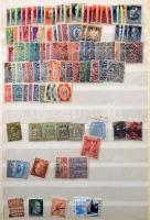 Németország 16 lapos A4-es Abria berakó sok megtömött lappal, Bajor, területek és zónák, NSZK és Ber...