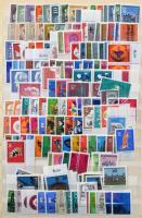 Németország 16 lapos A4-es Abria berakó sok megtömött lappal, Bajor, területek és zónák, NSZK és Ber...