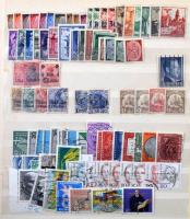 Németország 16 lapos A4-es Abria berakó sok megtömött lappal, Bajor, területek és zónák, NSZK és Ber...