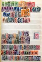 Németország 16 lapos A4-es Abria berakó sok megtömött lappal, Bajor, területek és zónák, NSZK és Ber...