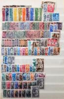 Németország 16 lapos A4-es Abria berakó sok megtömött lappal, Bajor, területek és zónák, NSZK és Ber...