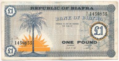 Biafra DN(1967) 1P T:F Biafra ND(1967) 1 Pound C:F Krause P#2
