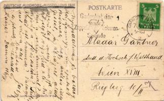 1925 Deutsche Automobil Ausstellung. Deutsche, kauft deutsche Kraftfahrzeuge! Wer Auslandswagen kauf...