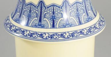 Kínai vékonyporcelán váza, hibátlan, m: 23,5 cm