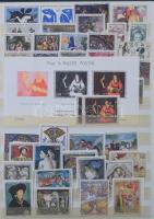 Szép festmény motívum gyűjtemény, főleg korábbi Nyugat-európai kiadások (spanyol, francia, görög, ho...