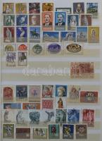 Szép festmény motívum gyűjtemény, főleg korábbi Nyugat-európai kiadások (spanyol, francia, görög, ho...