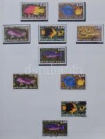 Haiti szép gyűjtemény a 60-as, 70-es évekből többletekkel, különlegességekkel, kisívekkel. Házi kész...