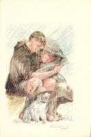 Scouts in the rain s: Márton L.