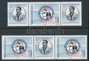 2003 Jégkorong VB 2 klf hármascsík, mindkettőben fordított szelvényes pár