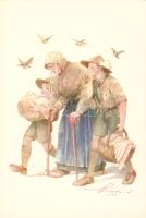 Scouts help s: Márton L.