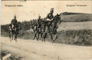 1914 Dragonyos előőrs / Dragoner Vorposten / WWI Austro-Hungarian K.u.K. military, dragoons (EK)