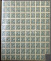 Deutsches Reich főleg inflációs ívek, ívdarabok 19 lapos jó állapotú ívberakóban