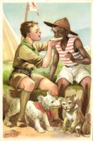 Scout and negro s: Márton L.