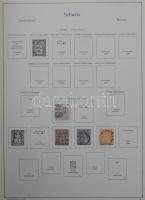 Svájc kifogástalan állapotú KABE előnyomott album a kezdetektől 1970-ig, benne ~700 db-os alapgyűjtemény. Jó alap egy szép gyűjtemény kialakításához