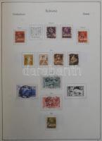 Svájc kifogástalan állapotú KABE előnyomott album a kezdetektől 1970-ig, benne ~700 db-os alapgyűjte...