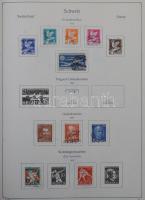 Svájc kifogástalan állapotú KABE előnyomott album a kezdetektől 1970-ig, benne ~700 db-os alapgyűjte...