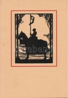 Saint George silhouette