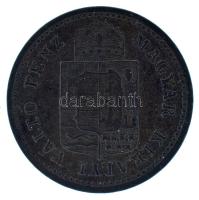 1886KB 1kr Cu "Középcímer" T:XF,VF
Adamo M4.1