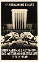 Internationale Automobil- und Motorrad-Ausstellung Berlin 1939 / International Automobile and Motor ...