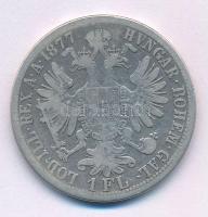 Ausztria 1877. 1Fl Ag "Ferenc József" T:VF Austria 1877. 1 Florin Ag "Franz Joseph" C:VF Krause KM#2222