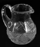 2 darab kristály kiöntő, m: 10-12 cm