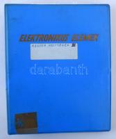 88 lapos, 352 (vagy 704) férőhelyes képeslap berakó, lefűzhető műanyag gyűrűs mappában