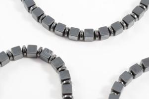 Hematit nyaklánc és 2 darab karkötő