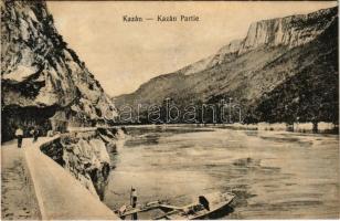 1918 Orsova, Partie im Kazan / Kazán részlet / gorge (EK)