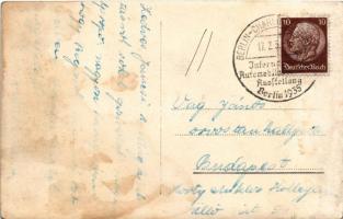 Automobil und Motorrad Ausstellung Berlin 1935 / Berlin Automobile and Motor Show + So. Stpl. (fl)