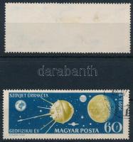 1959 Nemzetközi geofizikai év 60f ritka XIII. B vízjellel