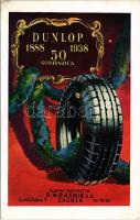 Dunlop gumiabroncs reklám / 50th Anniversary of the Dunlop Rubber Co. Ltd. London (EK)