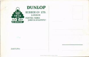 Dunlop gumiabroncs reklám / 50th Anniversary of the Dunlop Rubber Co. Ltd. London (EK)