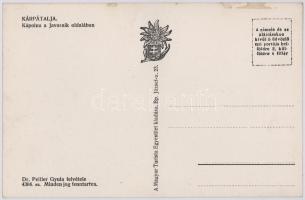 Nagyberezna, Velykyi Bereznyi, Velky Berezny; Kápolna a Javorník-hegy oldalában. Dr. Peitler Gyula f...