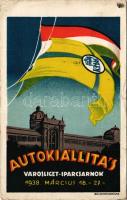 1938 Autókiállítás a budapesti városligeti Iparcsarnokban. Bruchsteiner és fia / Budapest Auto Show ...