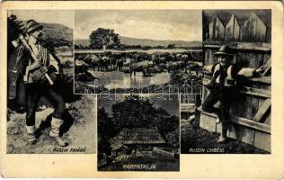 Kárpátalja, Ruszin favágó, ruszin csibész / Ruthenian folklore (EK)
